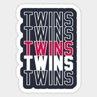 TWINS Sticker